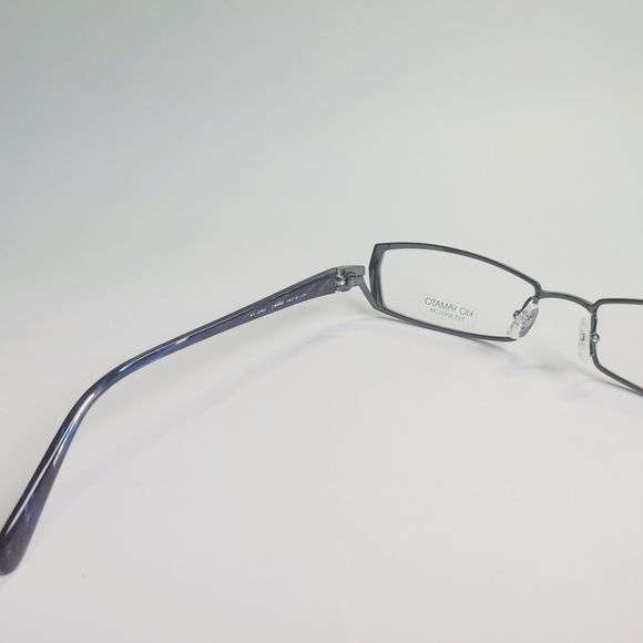 KIO YAMATO TITANIUM JAPAN EYEGLASSES EYEWEAR HALF FRAME KT-274U CRANE 54-18-135 - Picture 6 of 10